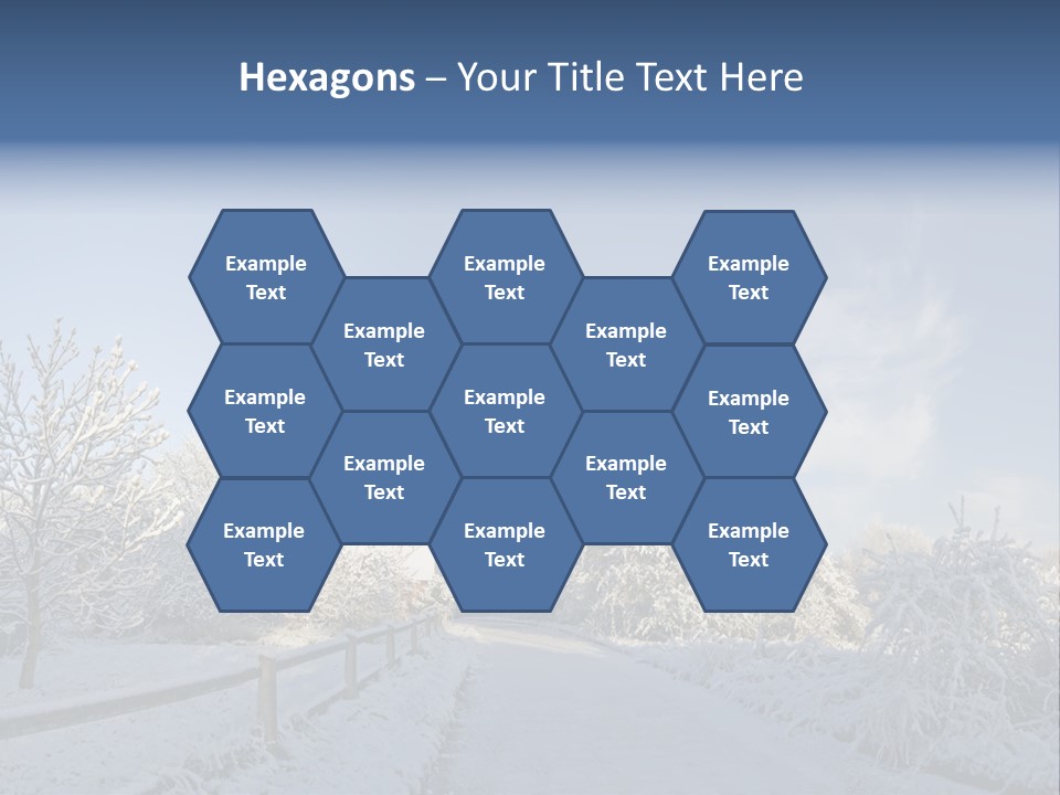 Deep Scene February PowerPoint Template