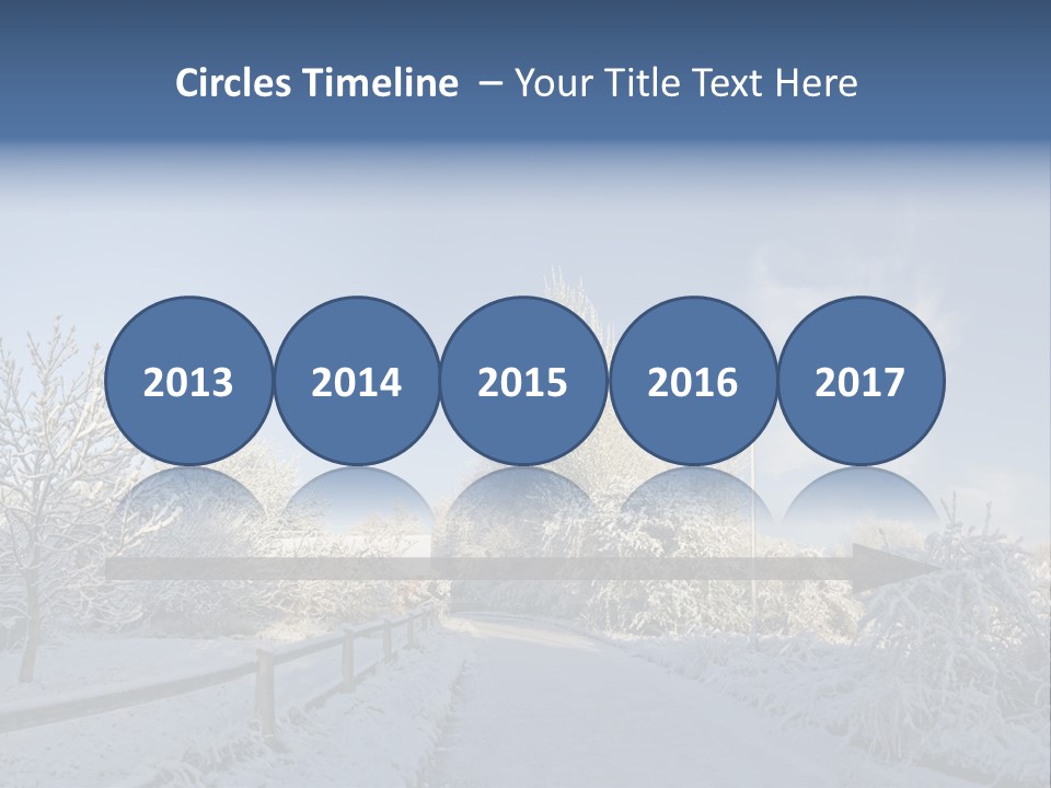 Deep Scene February PowerPoint Template