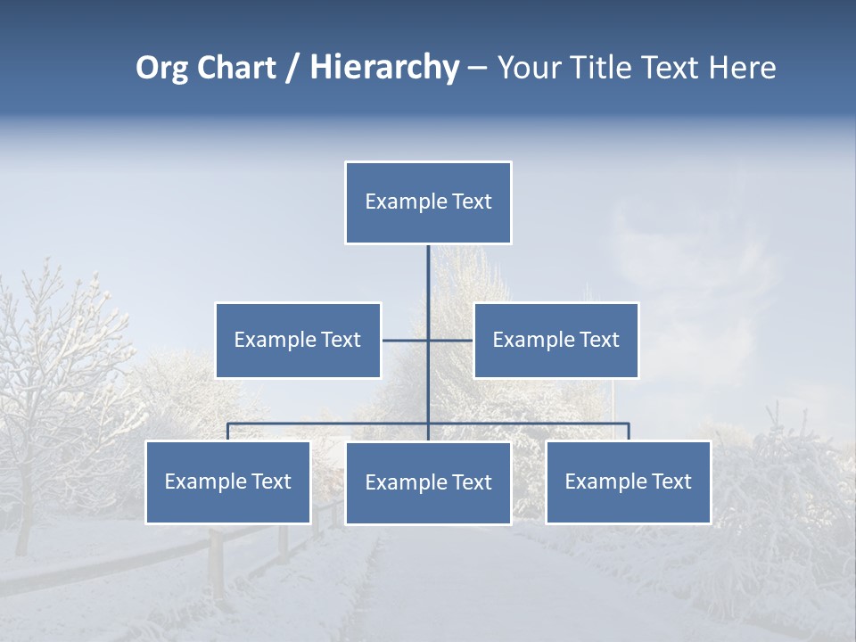 Deep Scene February PowerPoint Template