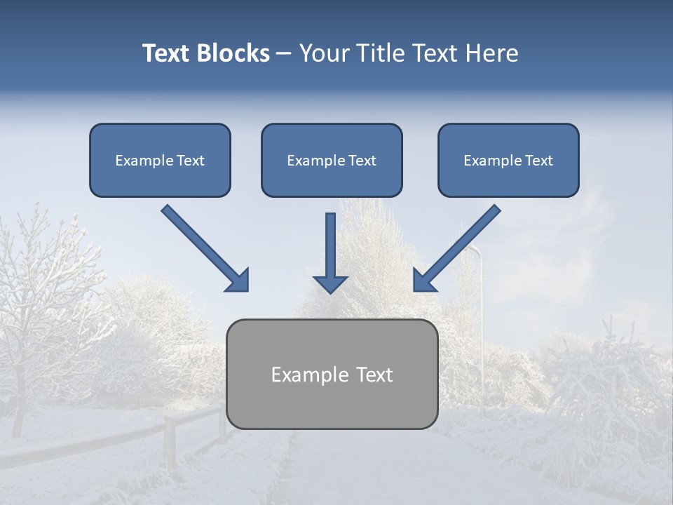 Deep Scene February PowerPoint Template