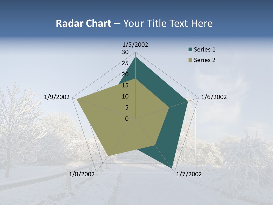 Deep Scene February PowerPoint Template