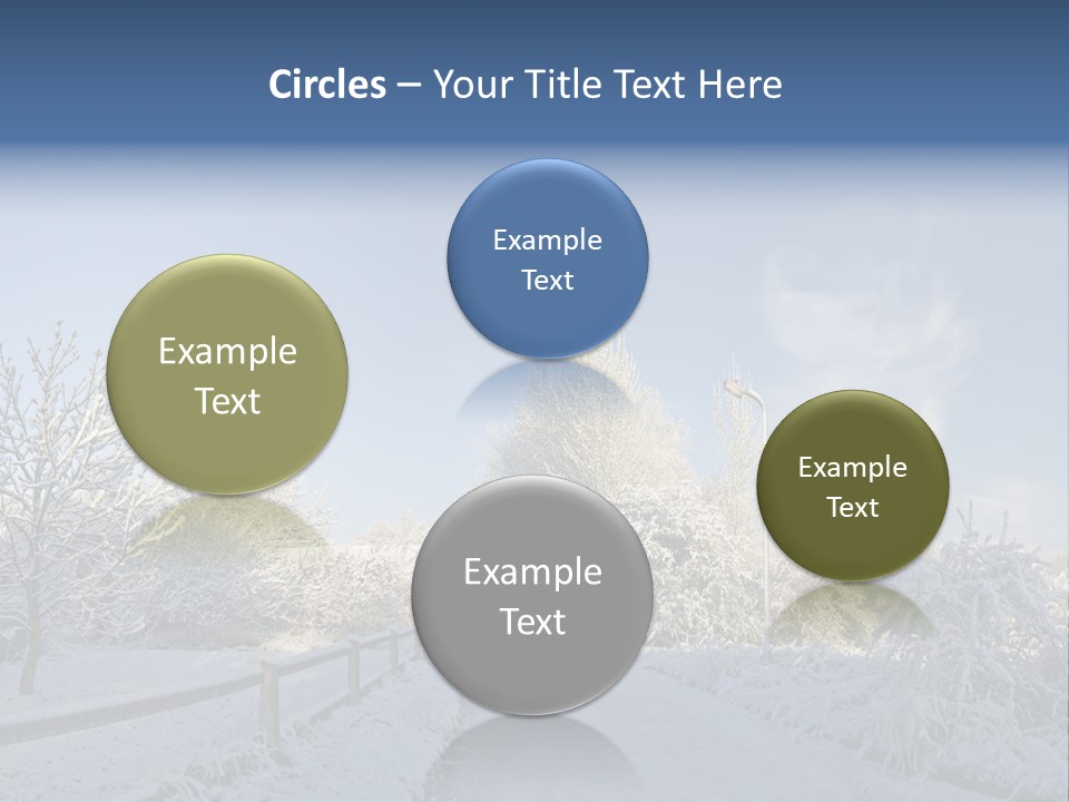 Deep Scene February PowerPoint Template