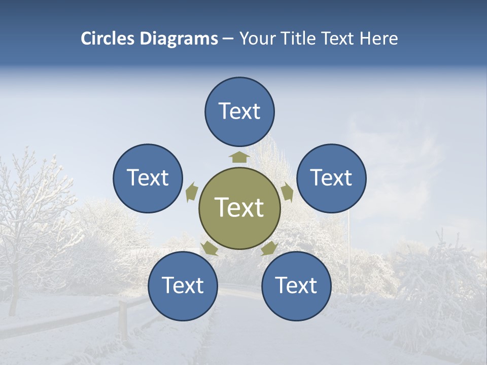 Deep Scene February PowerPoint Template