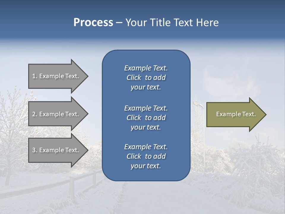 Deep Scene February PowerPoint Template