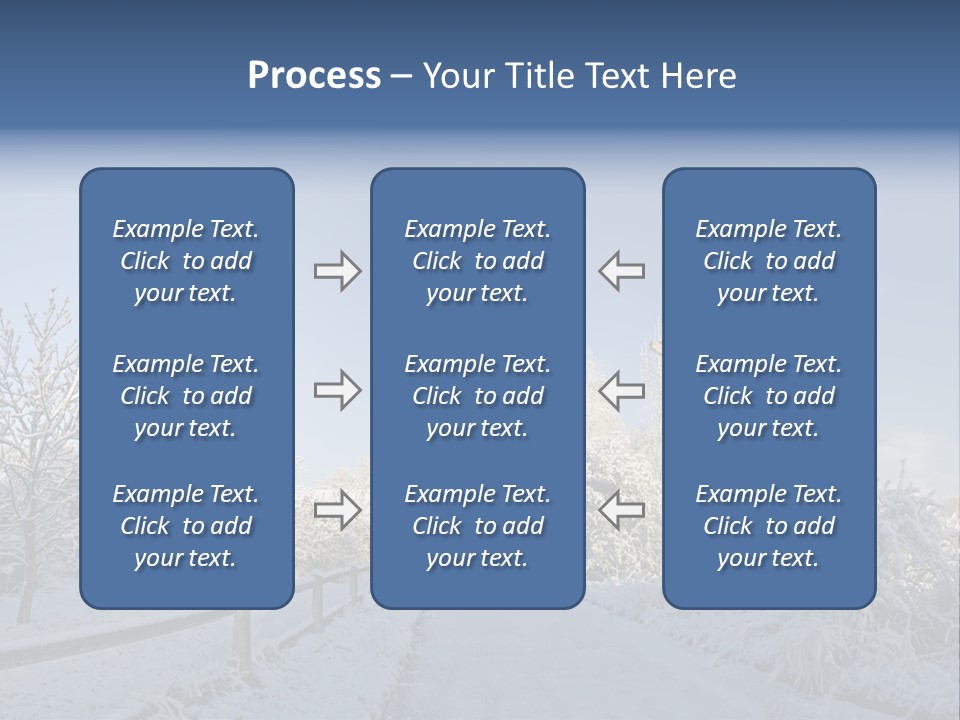 Deep Scene February PowerPoint Template