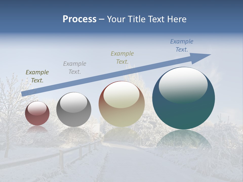 Deep Scene February PowerPoint Template