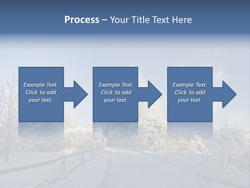 Deep Scene February PowerPoint Template