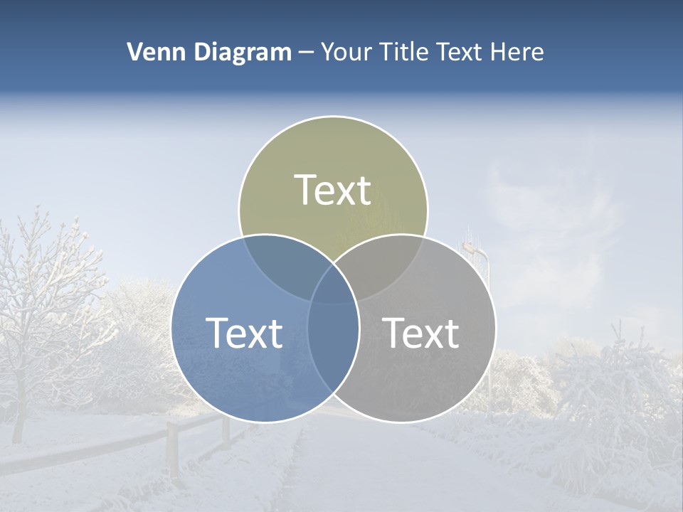 Deep Scene February PowerPoint Template