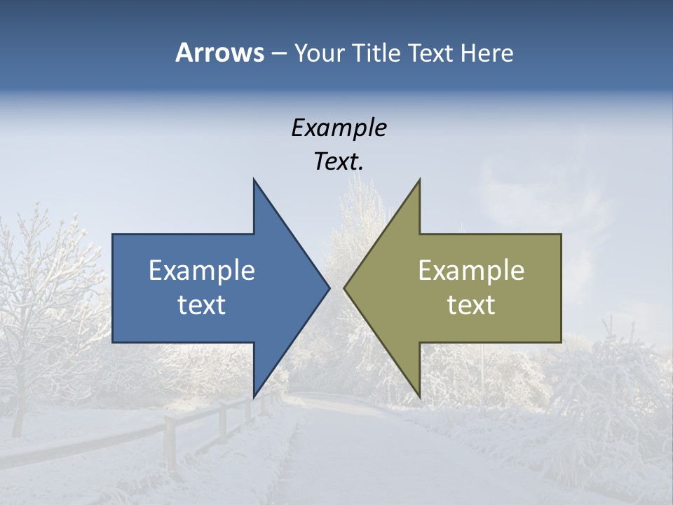 Deep Scene February PowerPoint Template