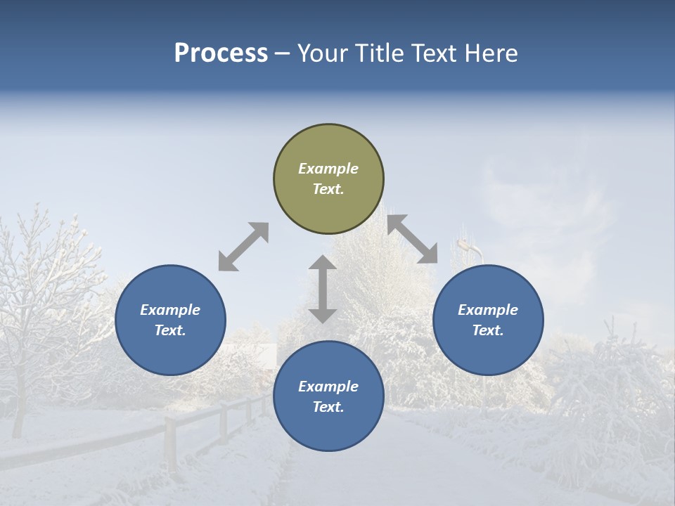 Deep Scene February PowerPoint Template
