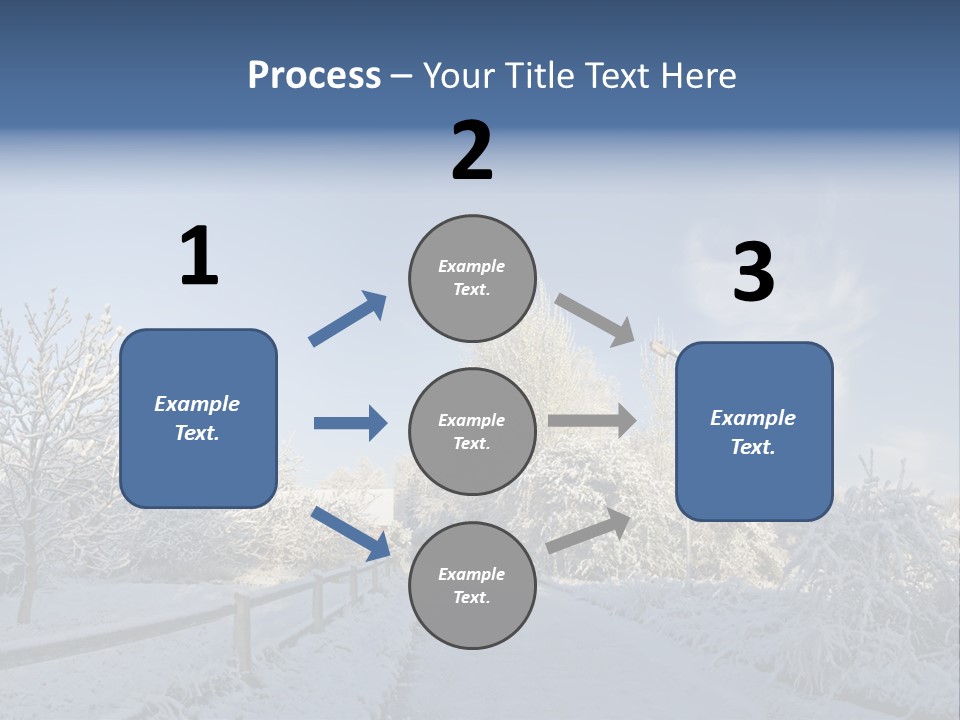 Deep Scene February PowerPoint Template