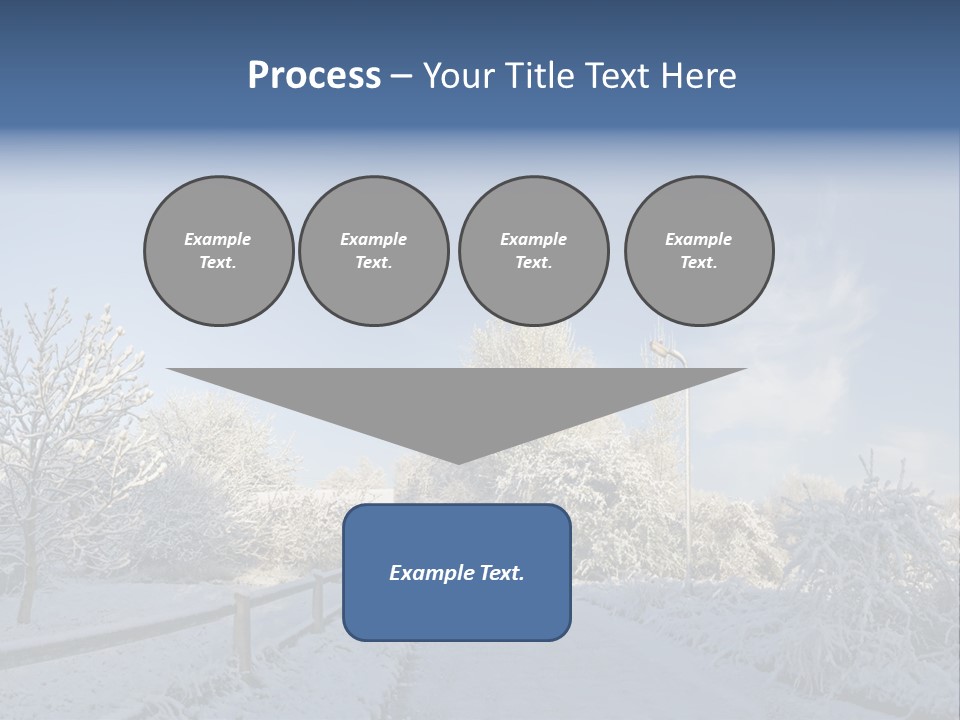 Deep Scene February PowerPoint Template