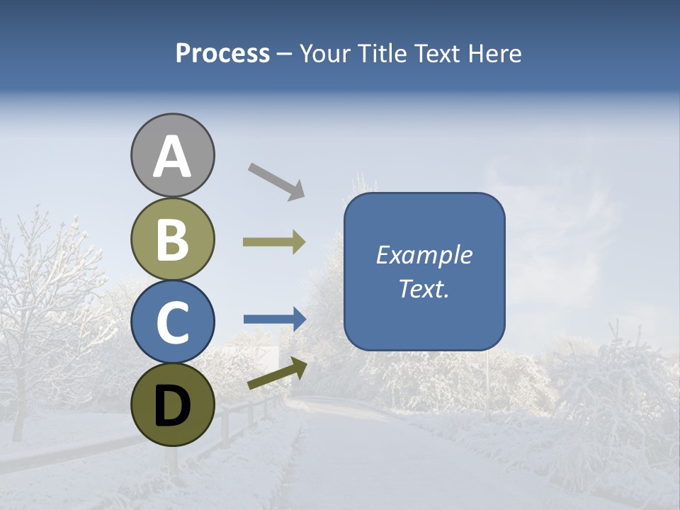 Deep Scene February PowerPoint Template