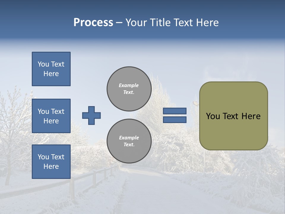 Deep Scene February PowerPoint Template