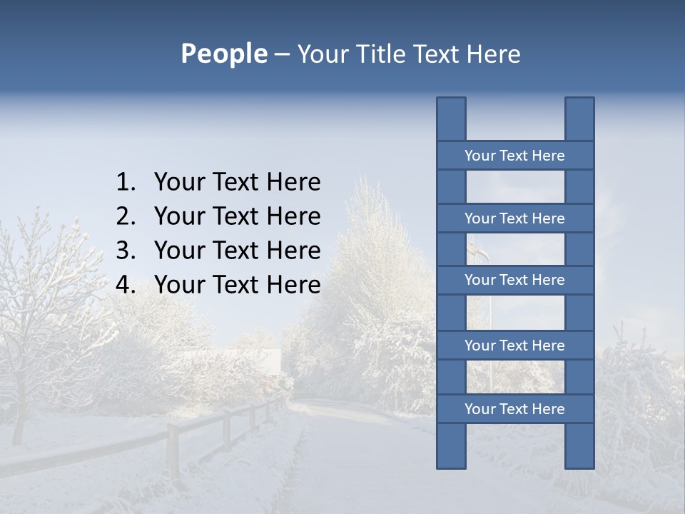 Deep Scene February PowerPoint Template
