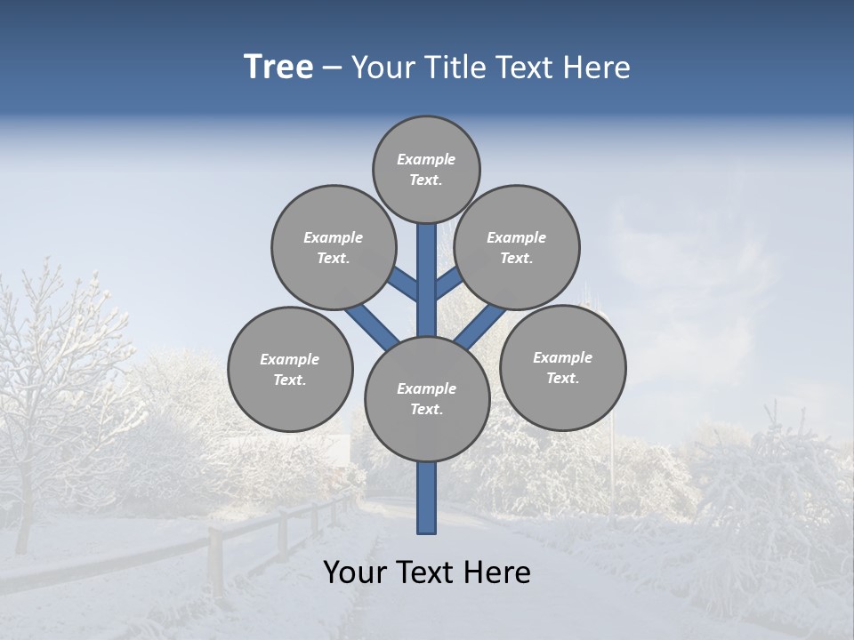 Deep Scene February PowerPoint Template