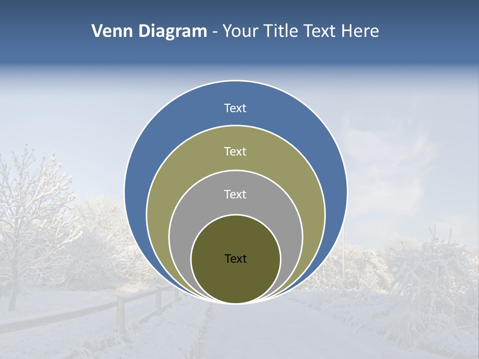 Deep Scene February PowerPoint Template