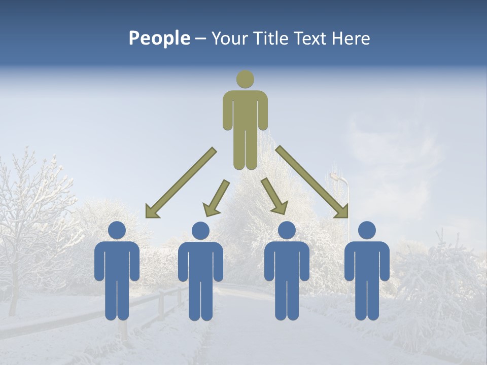 Deep Scene February PowerPoint Template