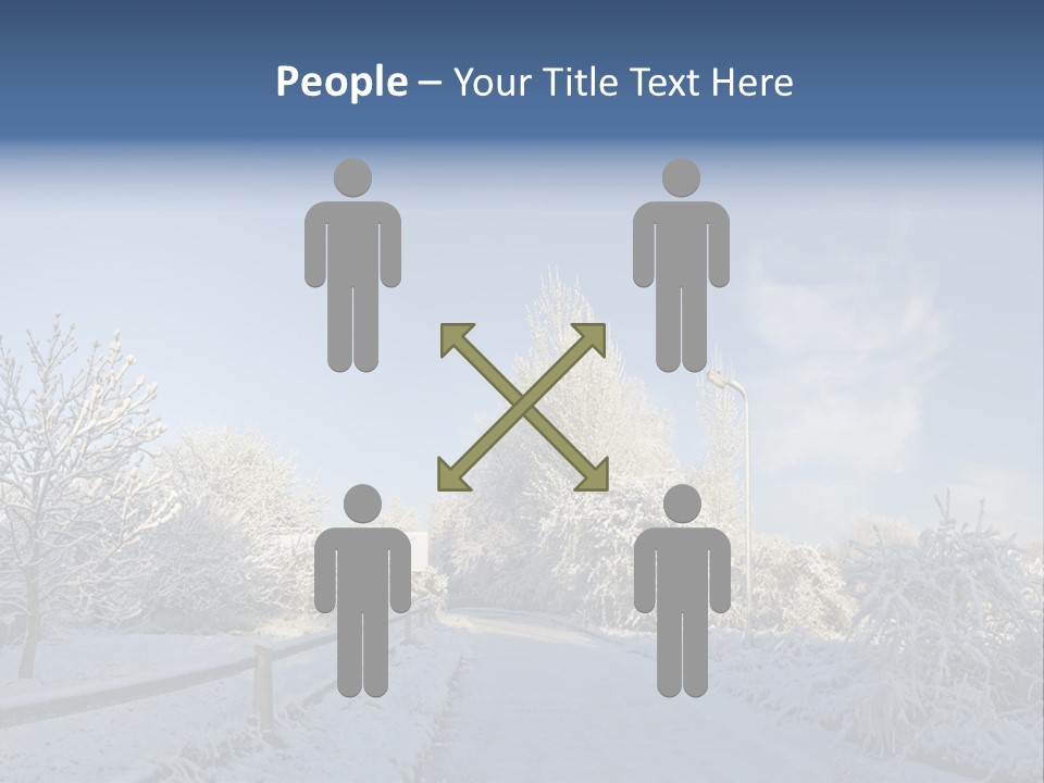 Deep Scene February PowerPoint Template