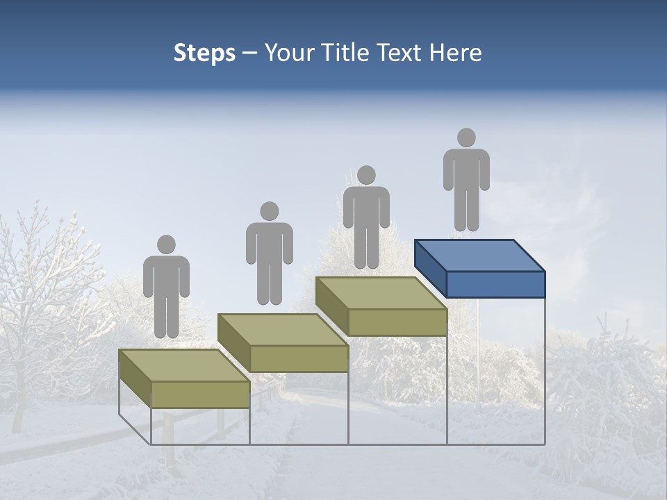 Deep Scene February PowerPoint Template