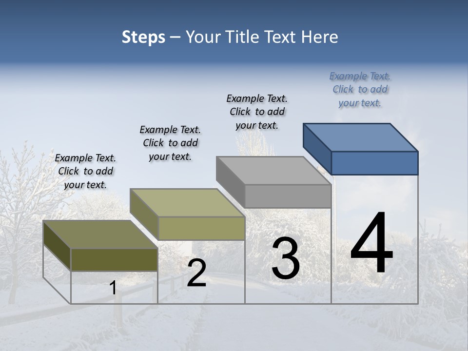 Deep Scene February PowerPoint Template