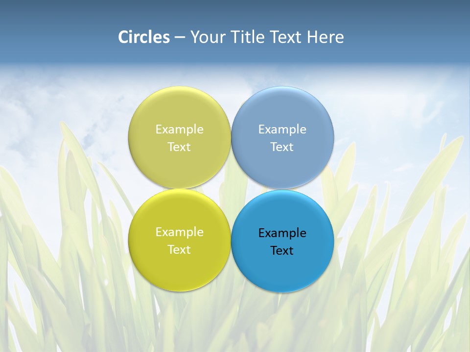 Serene Sun Environment PowerPoint Template