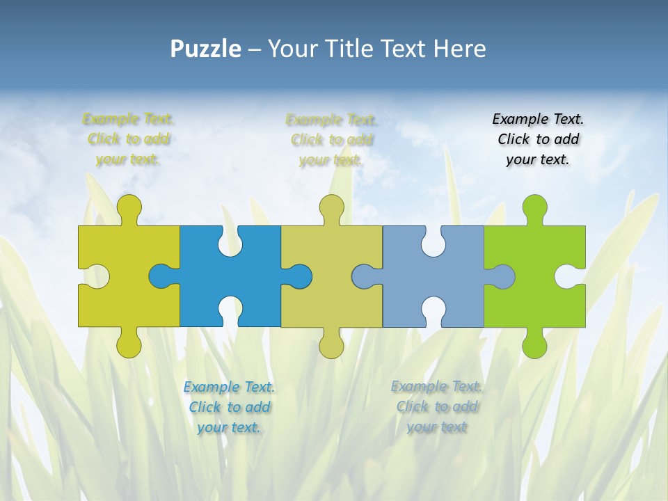 Serene Sun Environment PowerPoint Template