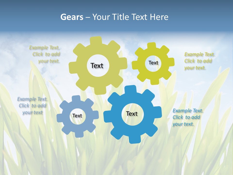 Serene Sun Environment PowerPoint Template