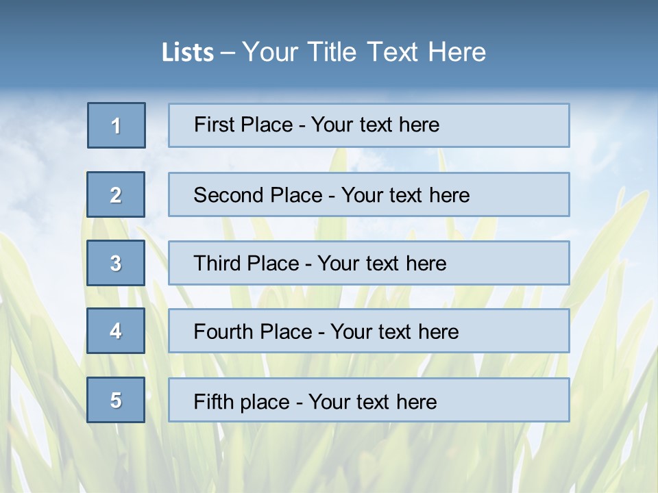 Serene Sun Environment PowerPoint Template