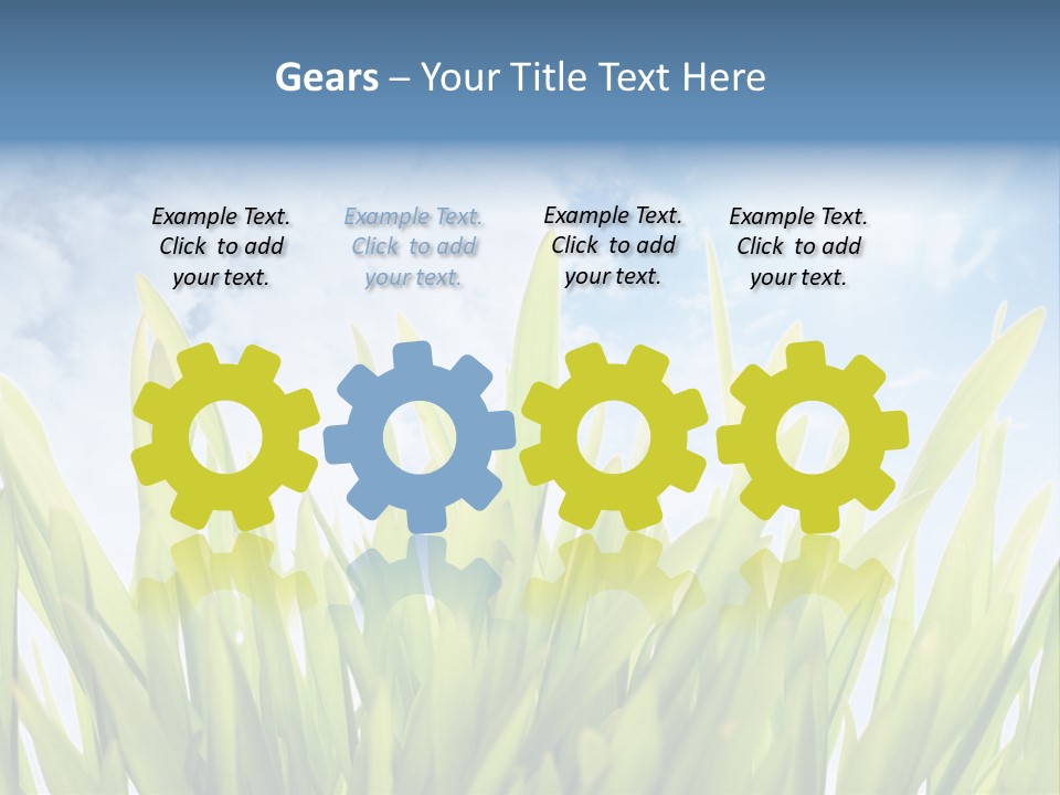 Serene Sun Environment PowerPoint Template