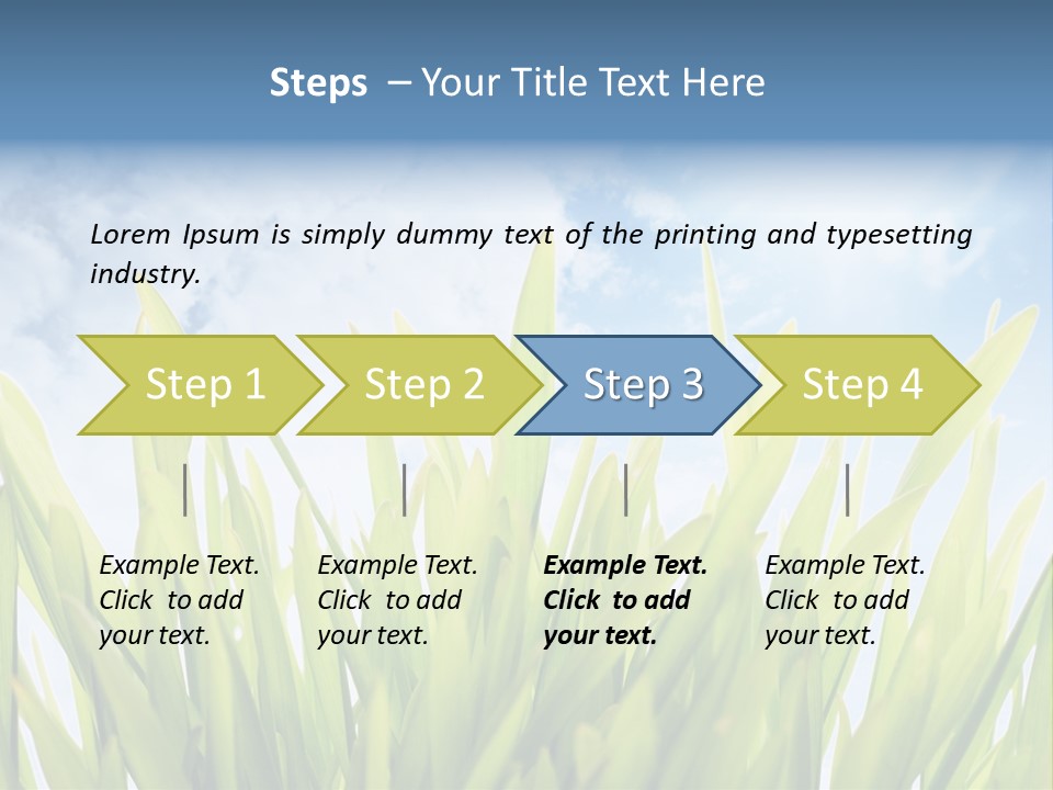 Serene Sun Environment PowerPoint Template