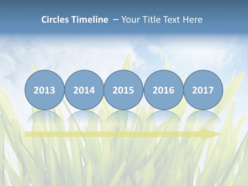 Serene Sun Environment PowerPoint Template