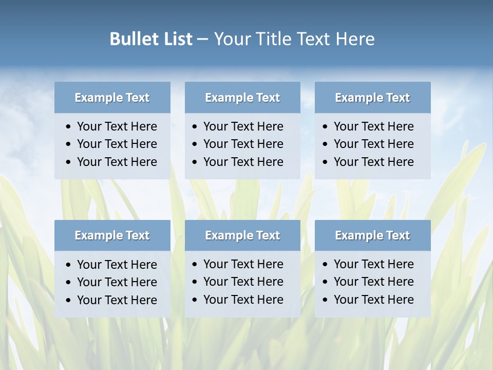 Serene Sun Environment PowerPoint Template