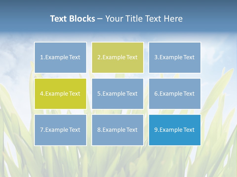 Serene Sun Environment PowerPoint Template