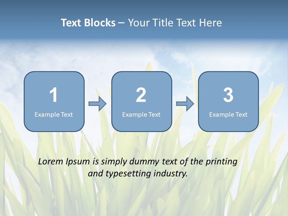 Serene Sun Environment PowerPoint Template