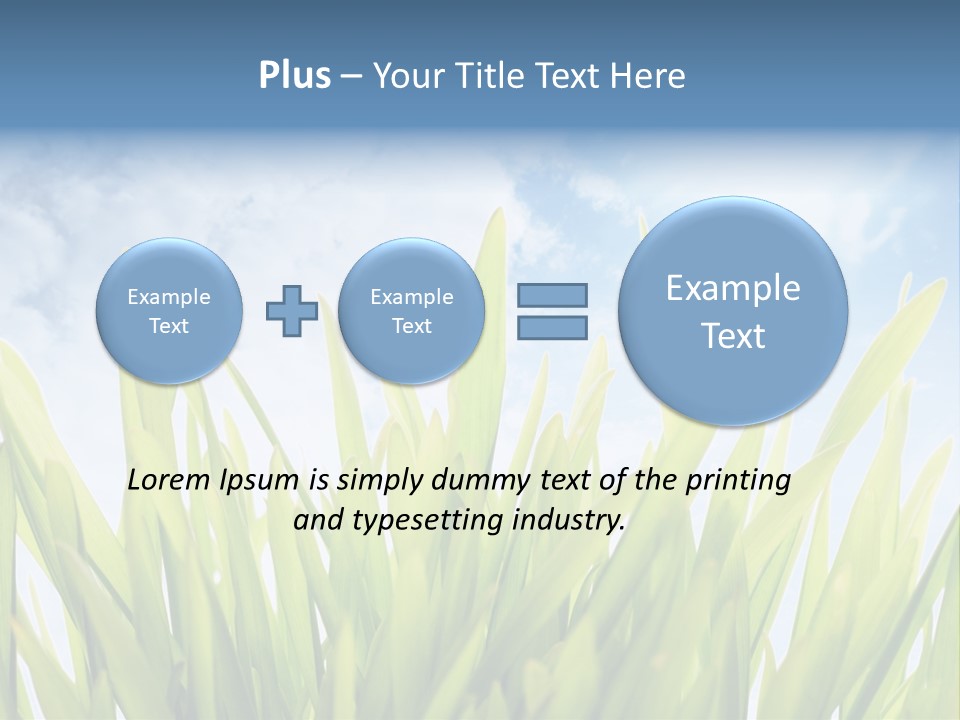 Serene Sun Environment PowerPoint Template