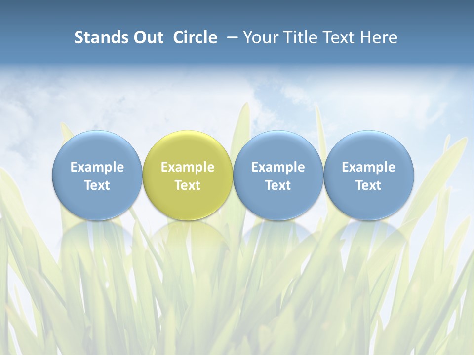 Serene Sun Environment PowerPoint Template