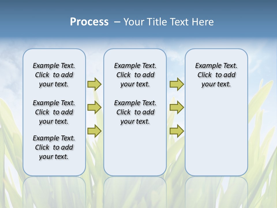 Serene Sun Environment PowerPoint Template