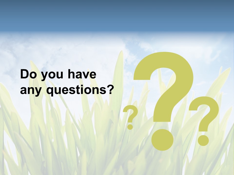 Serene Sun Environment PowerPoint Template