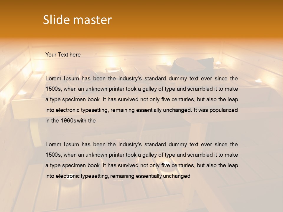 Temperature Indoor Health PowerPoint Template