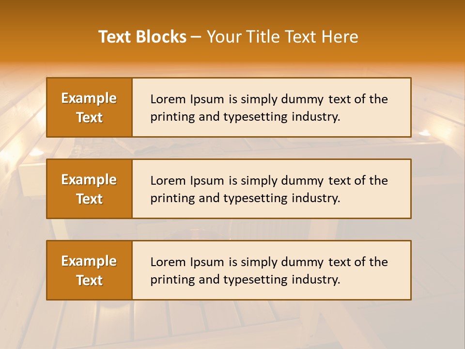 Temperature Indoor Health PowerPoint Template