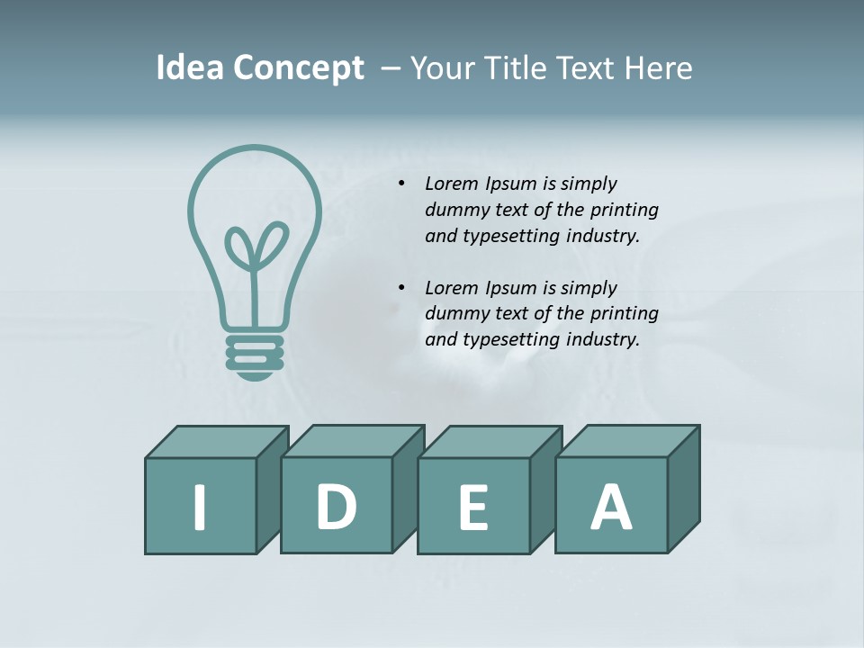 Love Fertile Cell PowerPoint Template