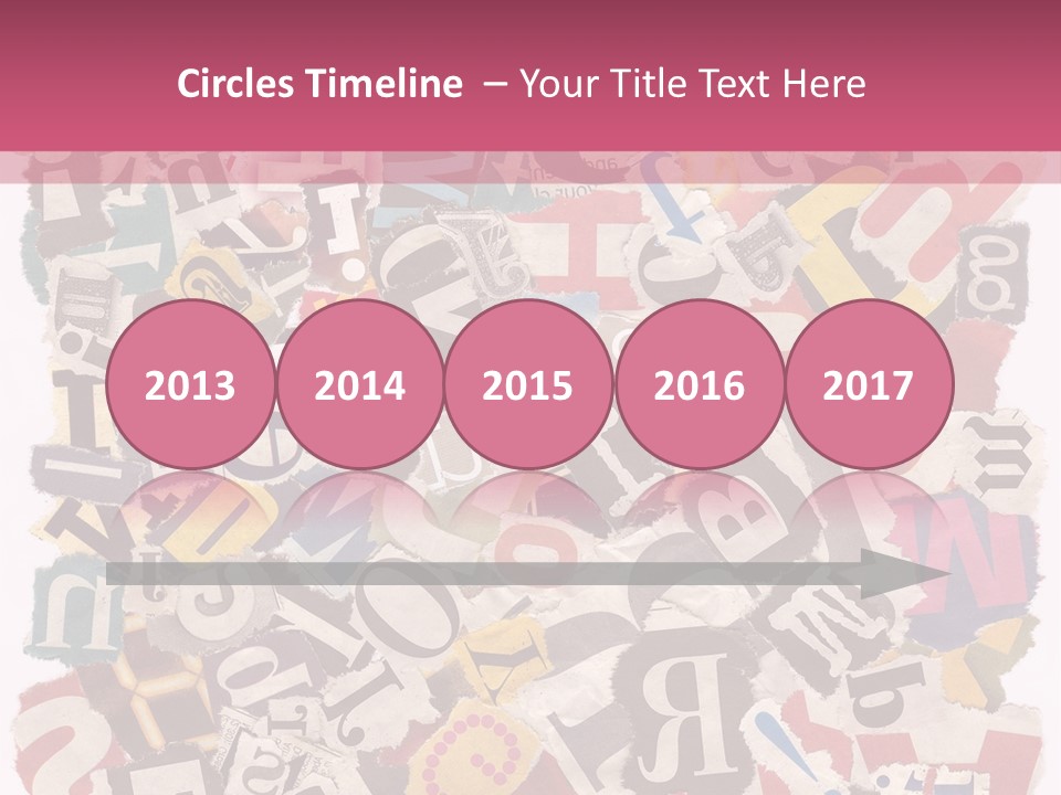 Newspaper Grunge Cutting PowerPoint Template