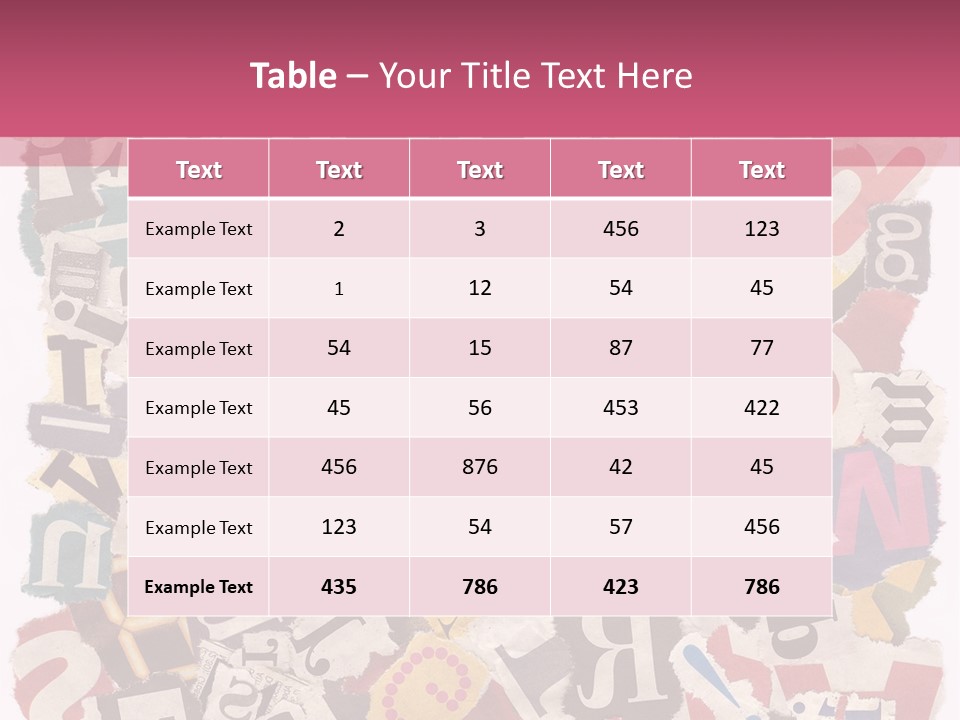 Newspaper Grunge Cutting PowerPoint Template