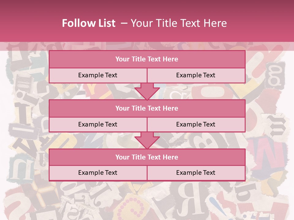 Newspaper Grunge Cutting PowerPoint Template