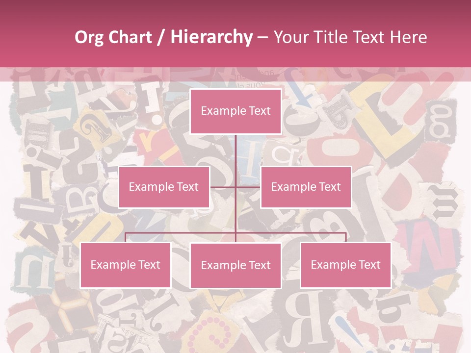 Newspaper Grunge Cutting PowerPoint Template
