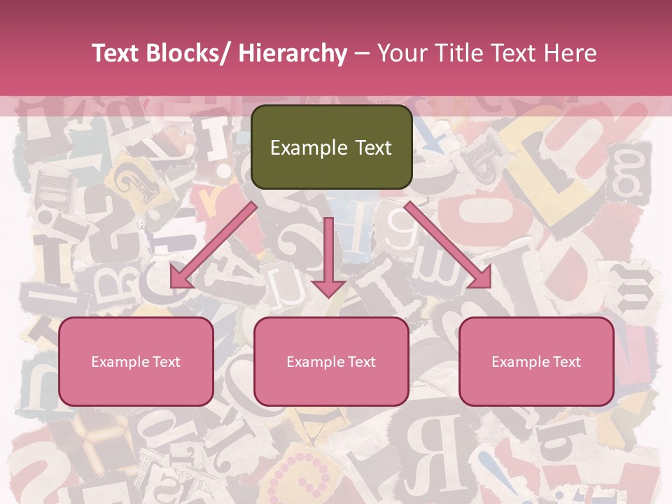 Newspaper Grunge Cutting PowerPoint Template