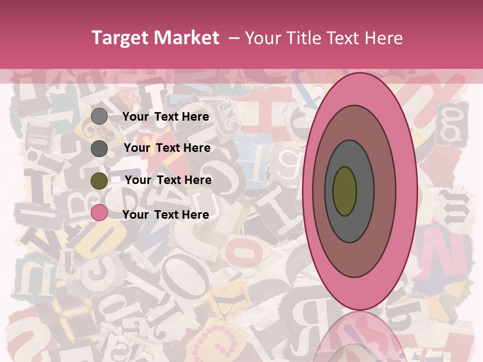 Newspaper Grunge Cutting PowerPoint Template