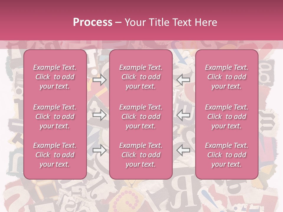 Newspaper Grunge Cutting PowerPoint Template