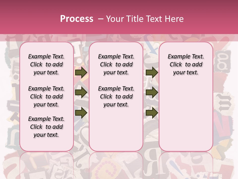 Newspaper Grunge Cutting PowerPoint Template